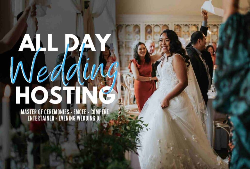 all day wedding hosting