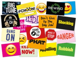 Newlyweds DJ Battle Boards