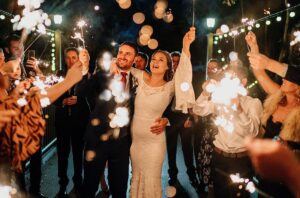 wedding party atmosphere